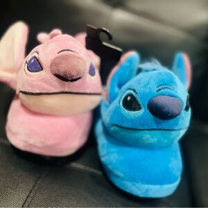 Disney Stitch Women's Slippers NEW SIZE 11/12 super soft